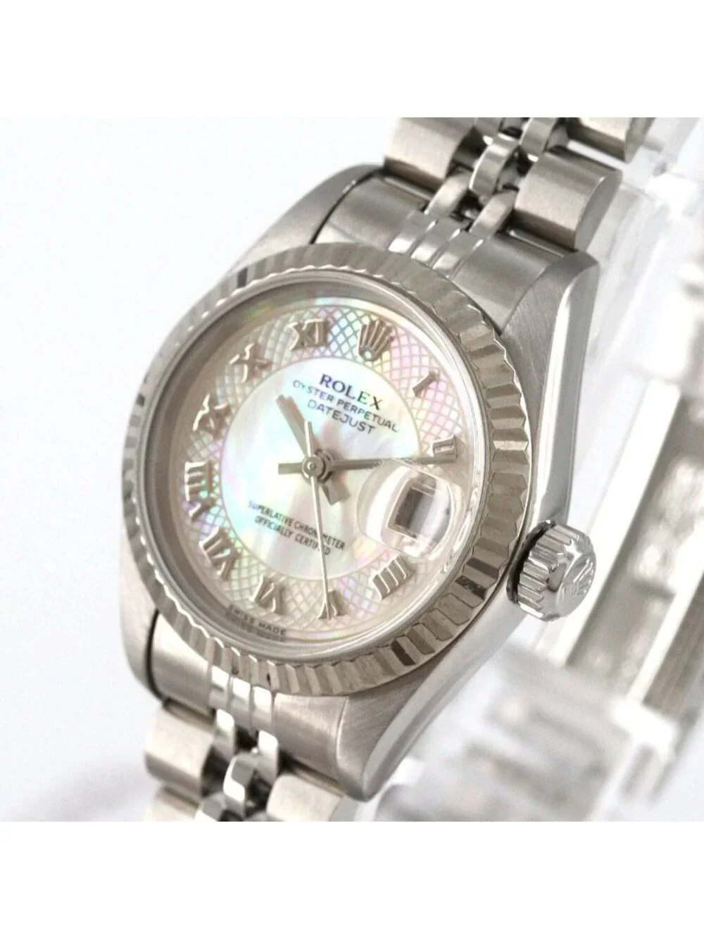 Rolex Datejust Automatic Watch White